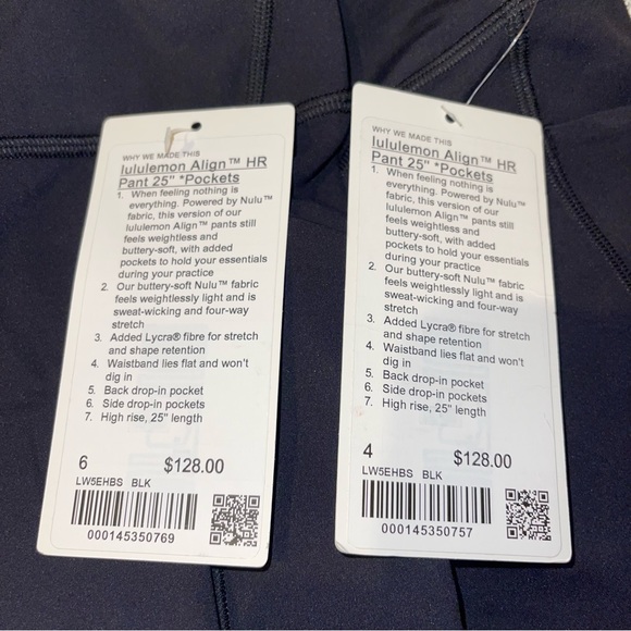 NWT Lululemon Align High Rise Pant with Pockets 25" - Picture 9 of 9